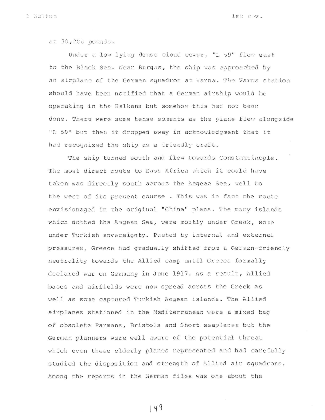 Full scan of page 152 of the manuscript, a faint carbon copy.